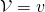 \mathcal{V} = \bm{v}